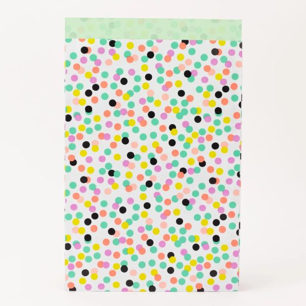 Papiertüten    Konfetti (Minze) _ 5er Set Im Angebot