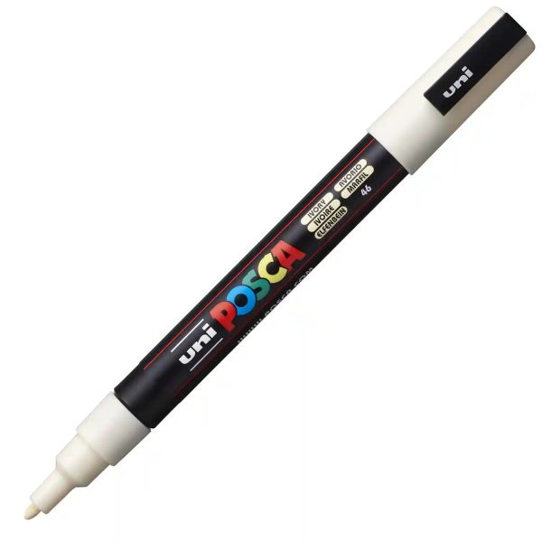 POSCA   PC-3M   elfenbein   Acrylmarker   UNI Online