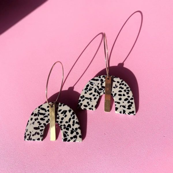 Ohrringe   Boho   14K goldfilled dots Verkauf
