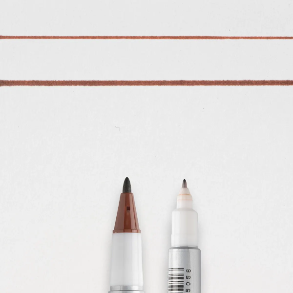 IDenti-Pen    Doppelspitze   Braun Rabatt – Bild 2