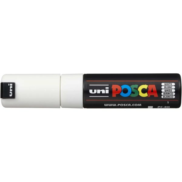 Marker   UNI POSCA   PC-8K   weiß Angebot – Bild 2